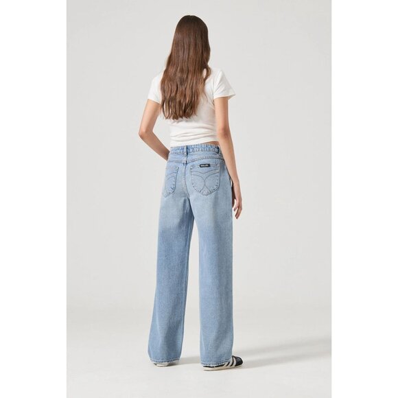 Rolla's Kate Baggy 90s Jeans in Vintage Blue - Picture 3 of 5